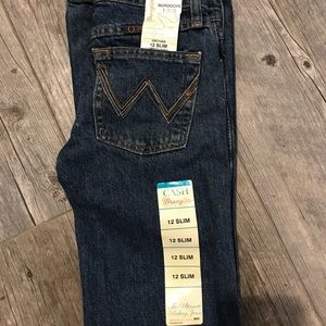Girls wrangler jeans